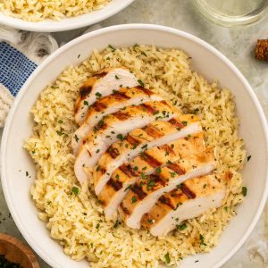 Grilled Chicken Rice Bowl