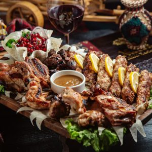 Signature Grilled Kebab Platter